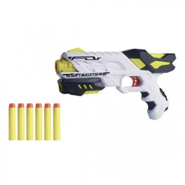 Παιδικό Παιχνίδι Πιστόλι - Εκτοξευτής με 6 Βέλη AO-6005B