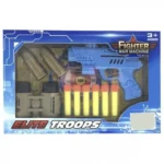 Παιδικό Παιχνίδι Πιστόλι - Εκτοξευτής με 6 Βέλη και Ομοίωμα Κυάλια