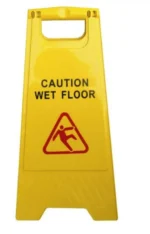 Πλαστική Πινακίδα Τύπου Λάμδα "Wet Floor"