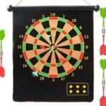 Μαγνητικός Στόχος Διπλής Όψης με 6 Βελάκια 50x42εκ. 24187