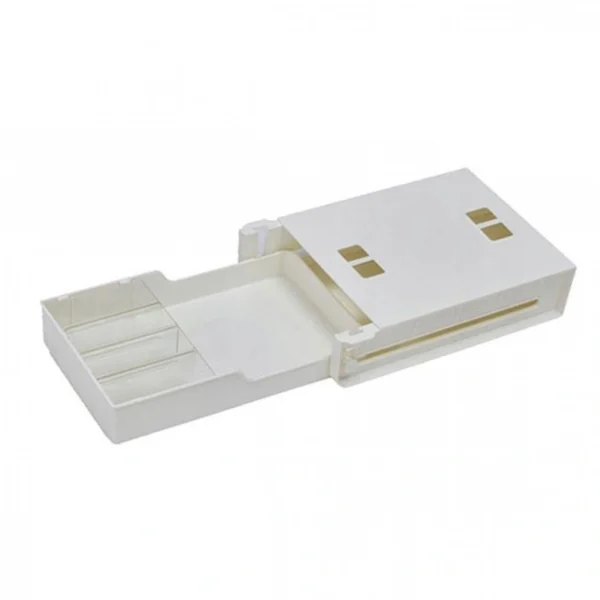 Αυτοκόλλητο Αναδιπλούμενο Συρτάρι με Θήκες Οργάνωσης για Κάτω από το Γραφείο, Under-Table Drawer