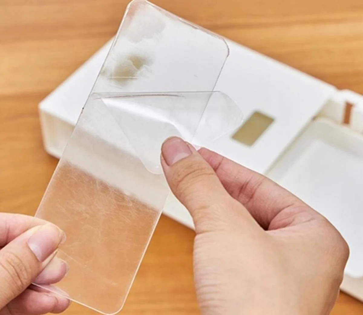 Αυτοκόλλητο Αναδιπλούμενο Συρτάρι με Θήκες Οργάνωσης για Κάτω από το Γραφείο, Under-Table Drawer