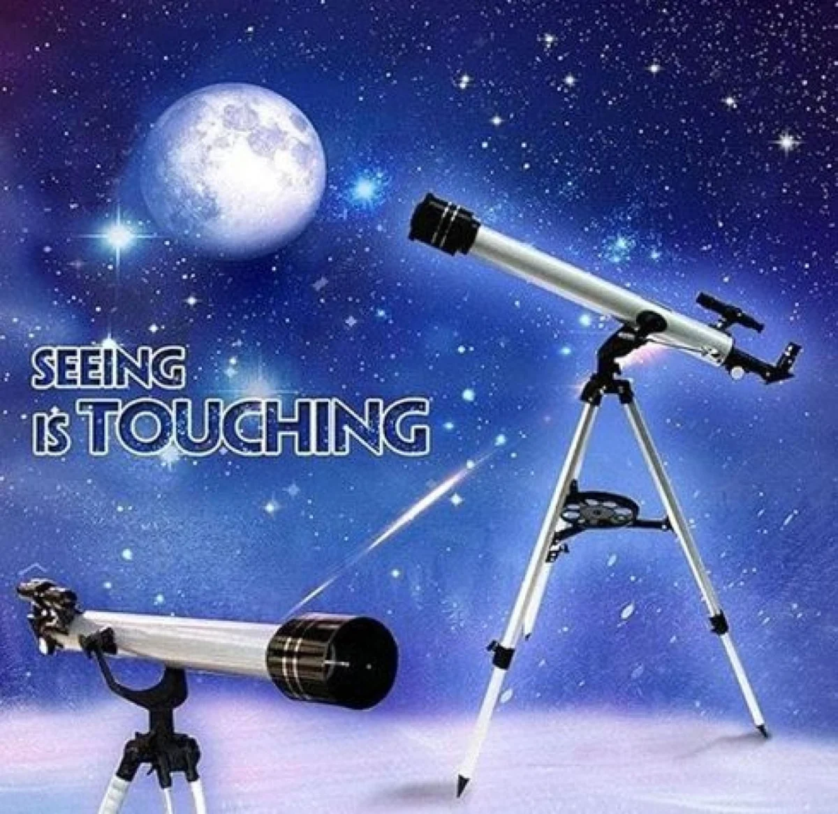 Ερασιτεχνικό Αστρονομικό Τηλεσκόπιο με Zoom 60x, Τρίποδο & Διόπτρα για Παιδιά και Αρχάριους C2158