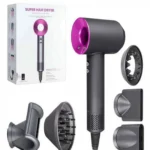 Επαγγελματικό Πιστολάκι Μαλλιών Leafless Hair Dryer με 5 Διαφορετικά Εξαρτήματα