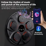 Επιτοίχια Συσκευή Προπόνησης Πυγμαχίας με Bluetooth, Smart Music Boxing Machine