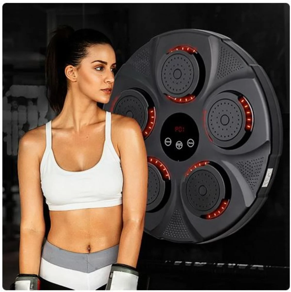 Επιτοίχια Συσκευή Προπόνησης Πυγμαχίας με Bluetooth, Smart Music Boxing Machine