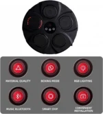 Επιτοίχια Συσκευή Προπόνησης Πυγμαχίας με Bluetooth, Smart Music Boxing Machine