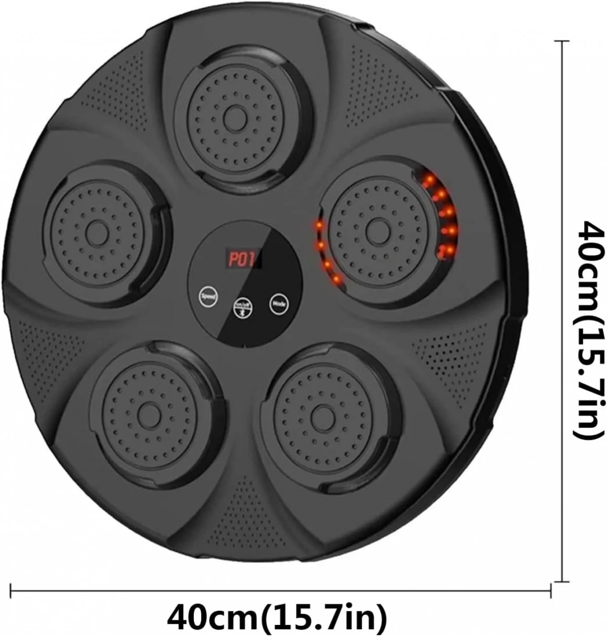 Επιτοίχια Συσκευή Προπόνησης Πυγμαχίας με Bluetooth, Smart Music Boxing Machine