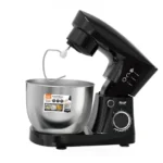 Μίξερ Χειρός 1500W Μαύρο με Ανοξείδωτο Κάδο R.6604 RAF