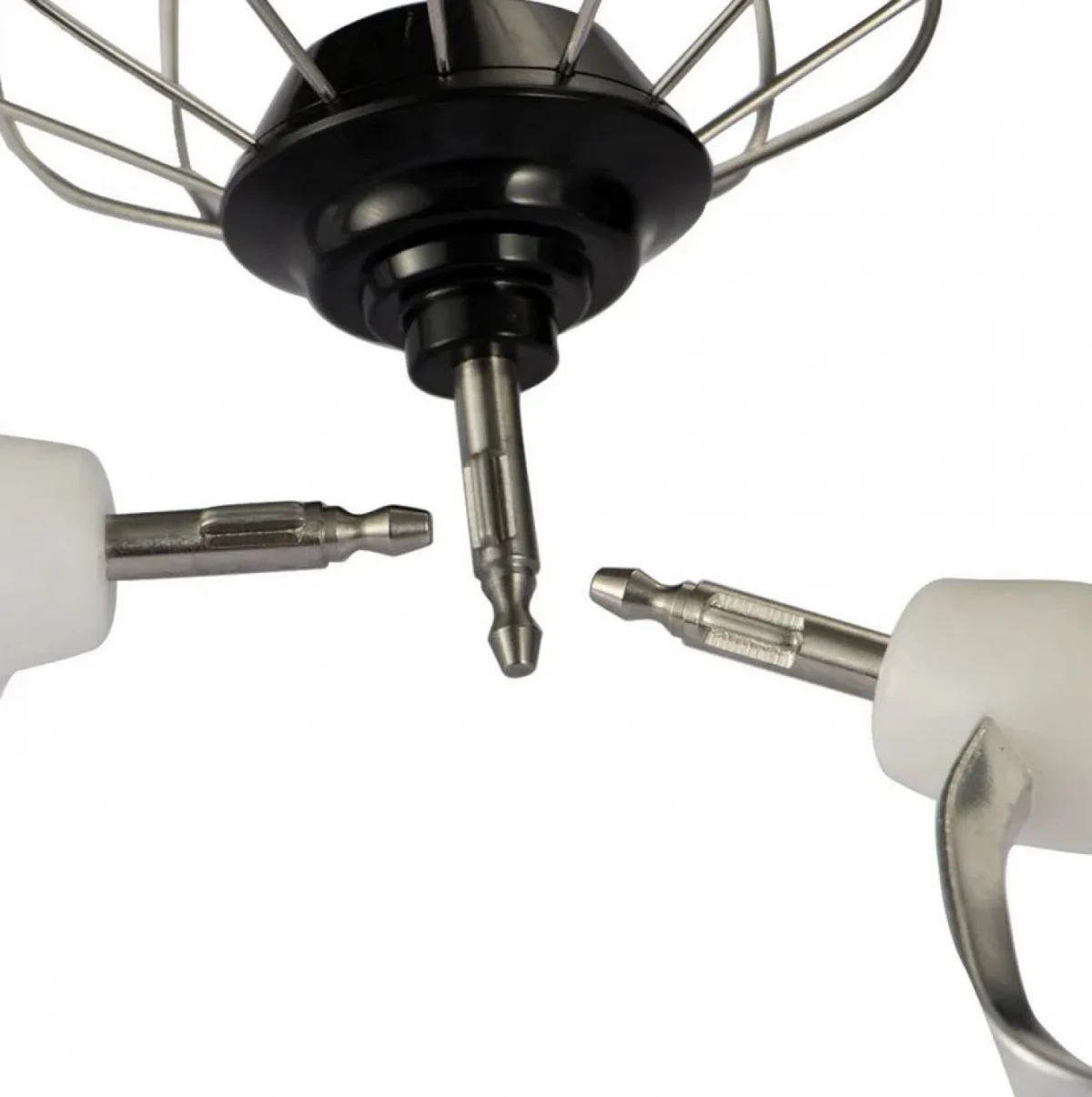 Μίξερ Χειρός 1500W Μαύρο με Ανοξείδωτο Κάδο R.6604 RAF