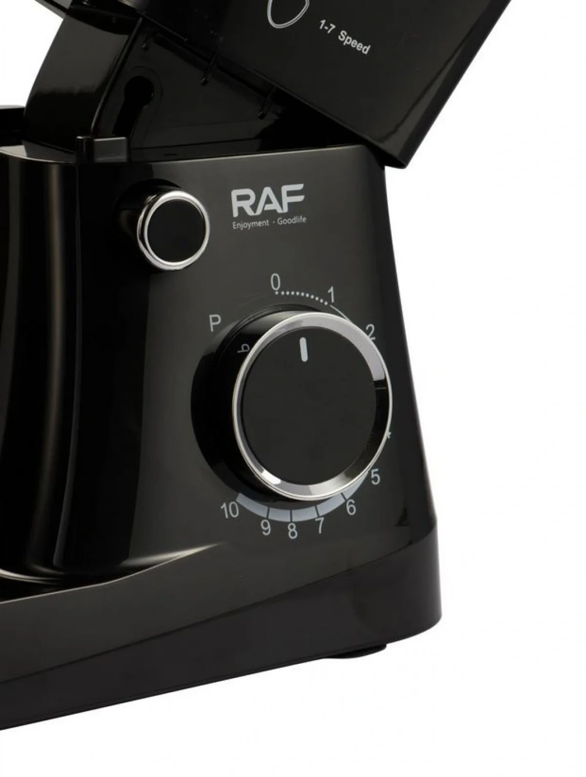 Μίξερ Χειρός 1500W Μαύρο με Ανοξείδωτο Κάδο R.6604 RAF