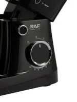 Μίξερ Χειρός 1500W Μαύρο με Ανοξείδωτο Κάδο R.6604 RAF