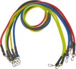 Σύστημα Εκγύμνασης Με 5 Λάστιχα Power Resistance Bands 94466