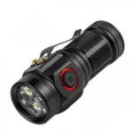 Super Bright Mini Επαναφορτιζόμενος Φακός LED με 3 Led και 5 Λειτουργίες Φωτισμού W5182