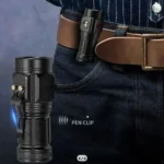 Super Bright Mini Επαναφορτιζόμενος Φακός LED με 3 Led και 5 Λειτουργίες Φωτισμού W5182