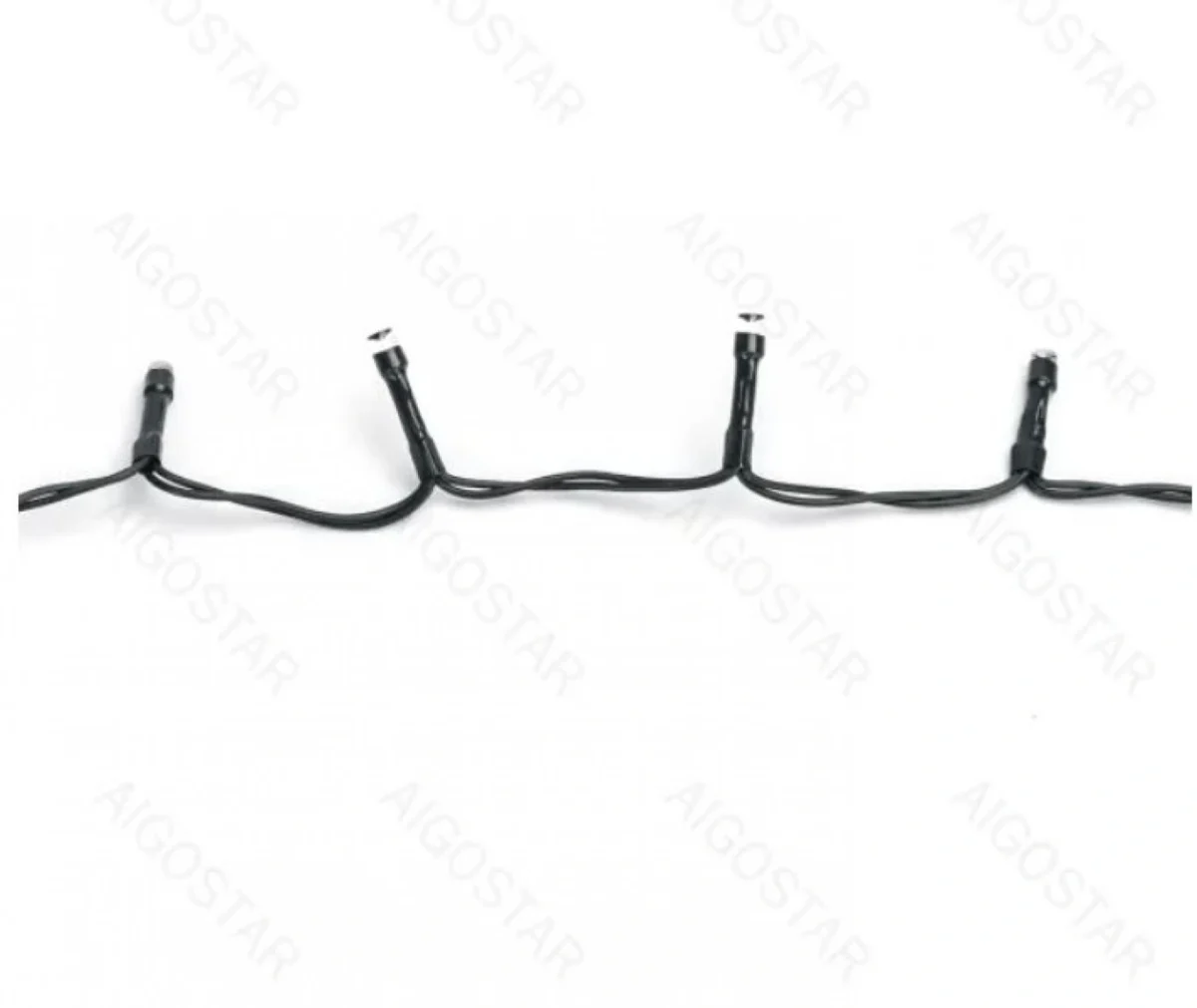 Χριστουγεννιάτικα Λαμπάκια Μπαταρίας με Πράσινο Καλώδιο 15m με Πολύχρωμο Φωτισμό και 8 Προγράμματα Λειτουργίας 29774