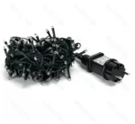 Χριστουγεννιάτικα Λαμπάκια Ρεύματος με Πράσινο Καλώδιο 10m με Θερμό Φωτισμό και 8 Προγράμματα Λειτουργίας 29941