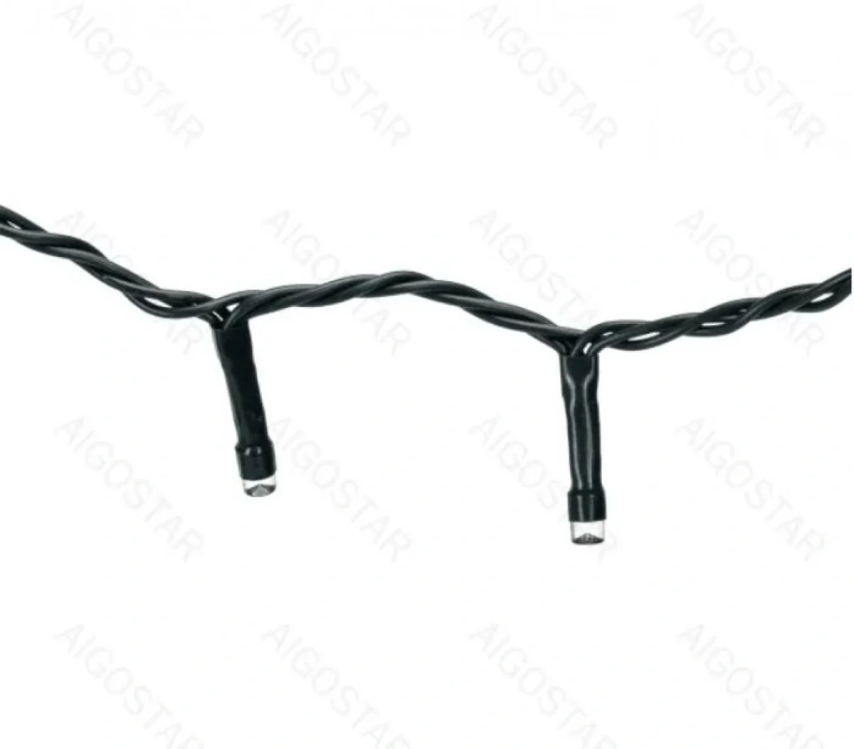 Χριστουγεννιάτικα Λαμπάκια Ρεύματος με Πράσινο Καλώδιο 10m με Θερμό Φωτισμό και 8 Προγράμματα Λειτουργίας 29941