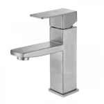Αναμεικτική Mπαταρία Νιπτήρα Inox Mat FAUCET SINK 22007