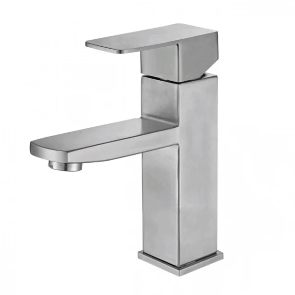 Αναμεικτική Mπαταρία Νιπτήρα Inox Mat FAUCET SINK 22007