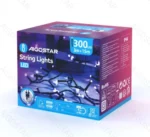 Χριστουγεννιάτικα Λαμπάκια Ρεύματοςς με Πράσινο Καλώδιο 15m με Λευκό Ψυχρό Φωτισμό και 8 Προγράμματα Λειτουργίας 29948