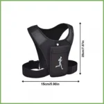 Γιλέκο Από Αναπνεύσιμο Υλικό με Θήκη Κινητού για Τρέξιμο, Ποδηλασία, Αθλητισμό