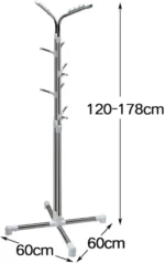 Μεταλλικός Καλόγερος με 4 Πόδια 120-178cm