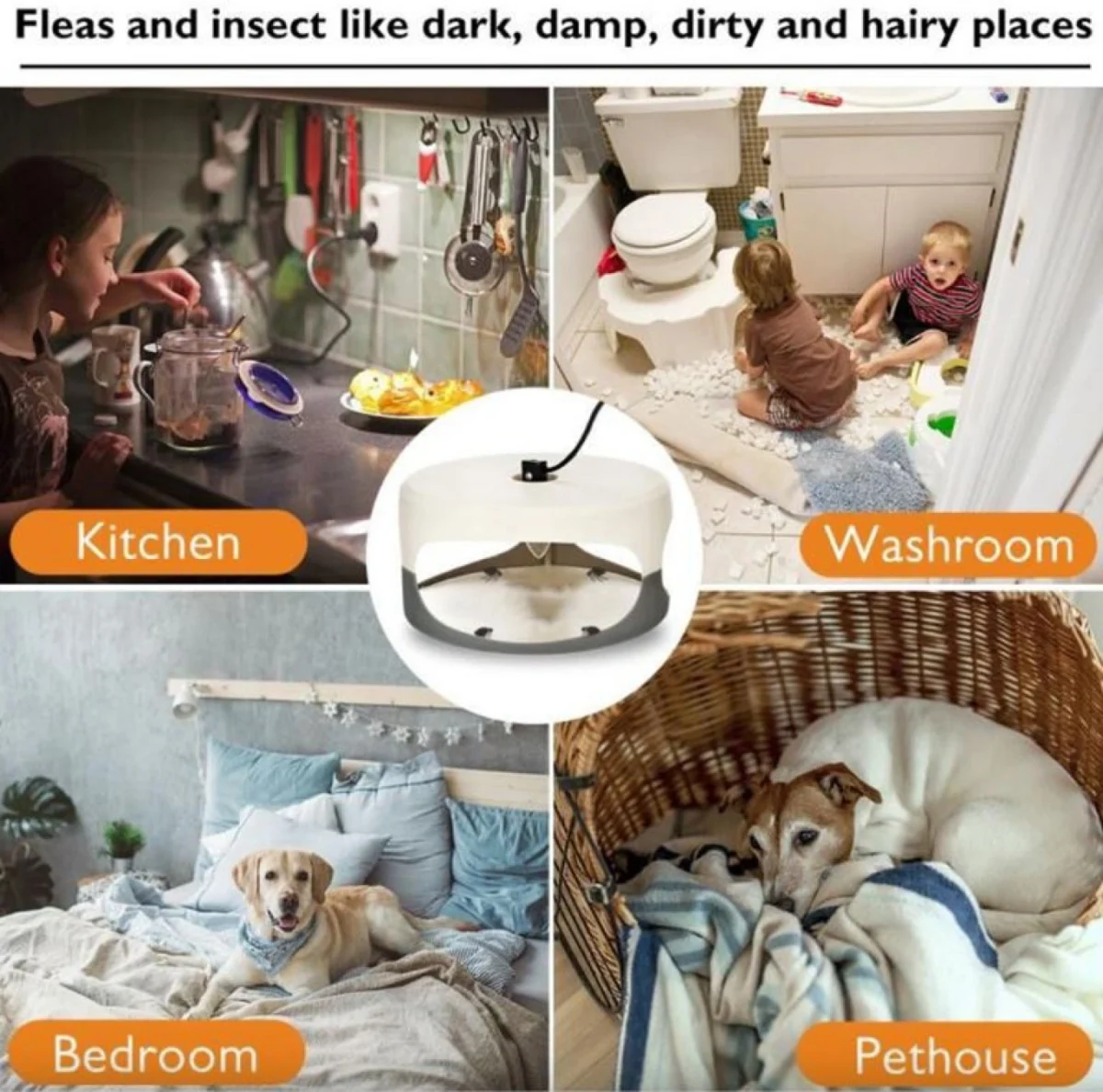 Ηλεκτρική Παγίδα Εντόμων 2w Insect Killer Zapper