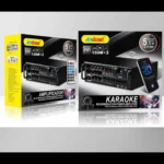 Στερεοφωνικός Ραδιοενισχυτής 300W με Τηλεχειριστήριο - Λειτουργία Καραόκε - Bluetooth 5.1/USB/FM/MP3 Q-GF999