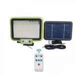 Επιτοίχιο Διπλό Ηλιακό Φωτιστικό Φανάρι 24W 120LED Ψυχρό Λευκό με Αισθητήρα Κίνησης AT48711