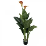 Τεχνητό Φυτό Calla Lily σε Γλάστρα - 1,40cm