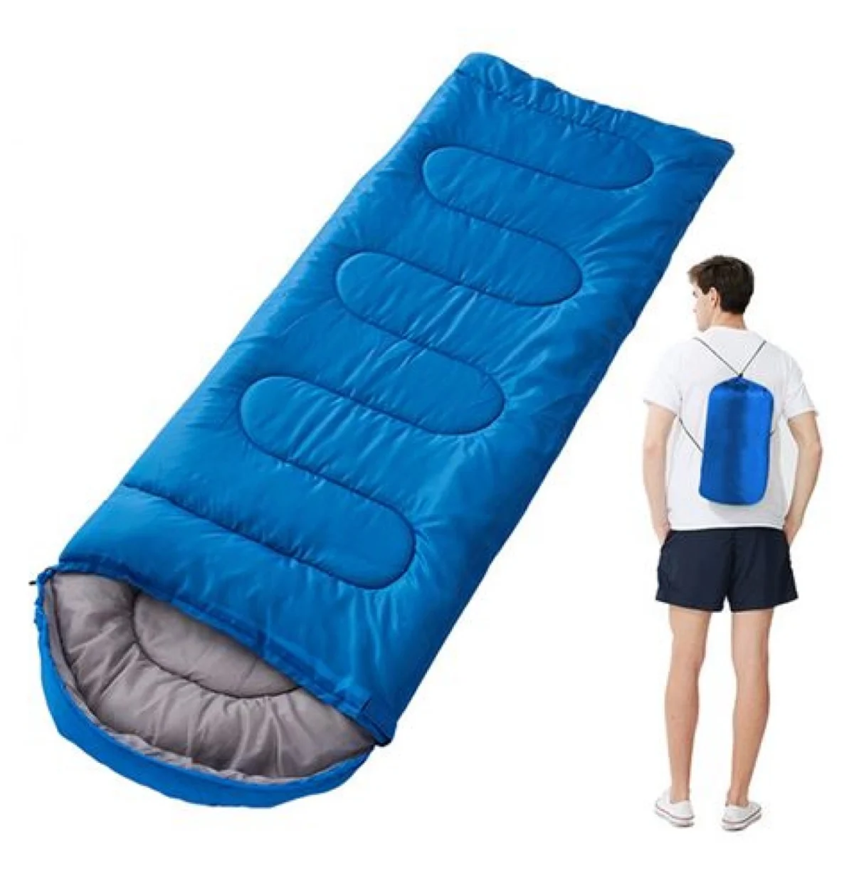 Μονός Υπνόσακος με Κουκούλα 205x75cm - Sleeping Bag
