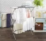 Πτυσσόμενη Μεταλλική Απλώστρα Δαπέδου 106x73x38cm