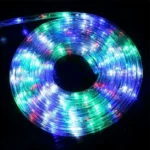 Ηλιακά Χριστουγεννιάτικα Λαμπάκια Φωτοσωλήνα 10m - Πολύχρωμα RGB LED με Φωτοβολταϊκό Πάνελ