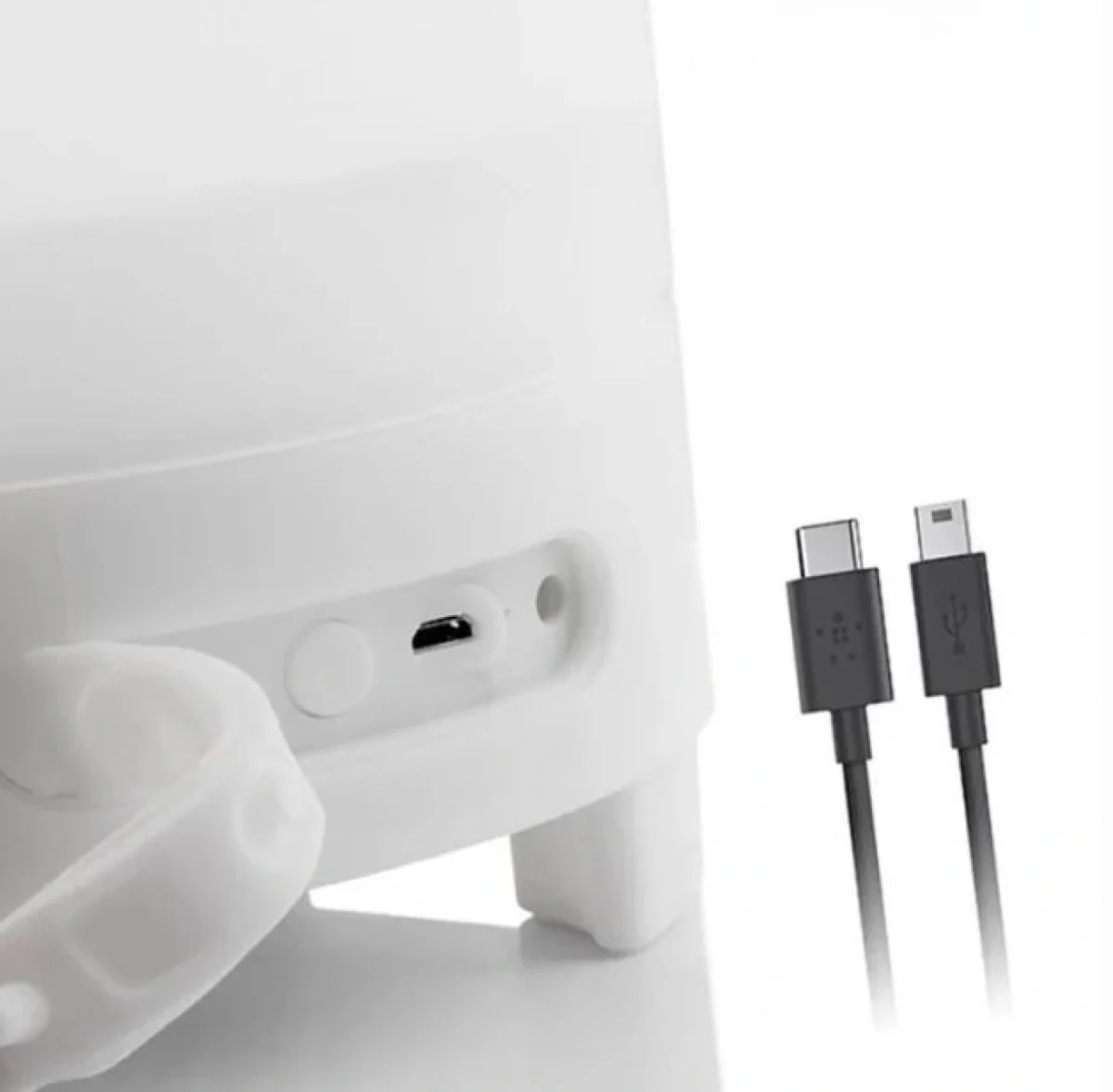 Φωτιζόμενη Ακρυλική Σαμπανιέρα - Δοχείο Πάγου με Επαναφορτιζόμενο Ηχείο 5W & Bluetooth LED RGB