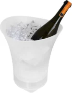 Φωτιζόμενη Ακρυλική Σαμπανιέρα - Δοχείο Πάγου με Επαναφορτιζόμενο Ηχείο 5W & Bluetooth LED RGB