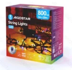 Χριστουγεννιάτικα Λαμπάκια Ρεύματος με Πράσινο Καλώδιο 20m με Πολύχρωμο Φωτισμό και 8 Προγράμματα Λειτουργίας 30529