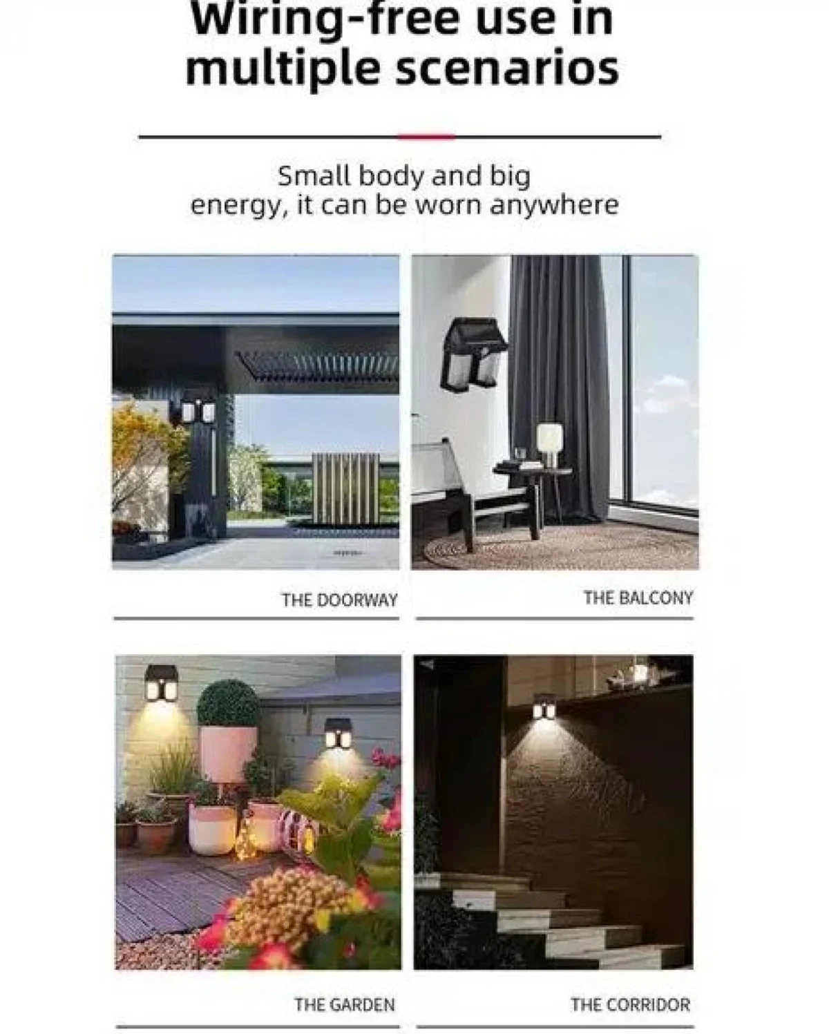 LED Ηλιακό Επαναφορτιζόμενο Επιτοίχιο Φωτιστικό 10W με Αισθητήρα Κίνησης & Ψυχρό Λευκό Φωτισμό