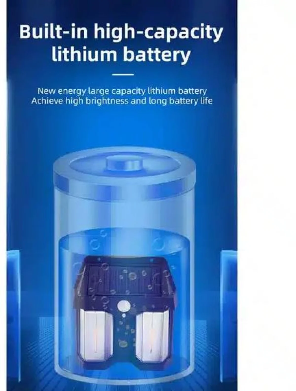 LED Ηλιακό Επαναφορτιζόμενο Επιτοίχιο Φωτιστικό 10W με Αισθητήρα Κίνησης & Ψυχρό Λευκό Φωτισμό