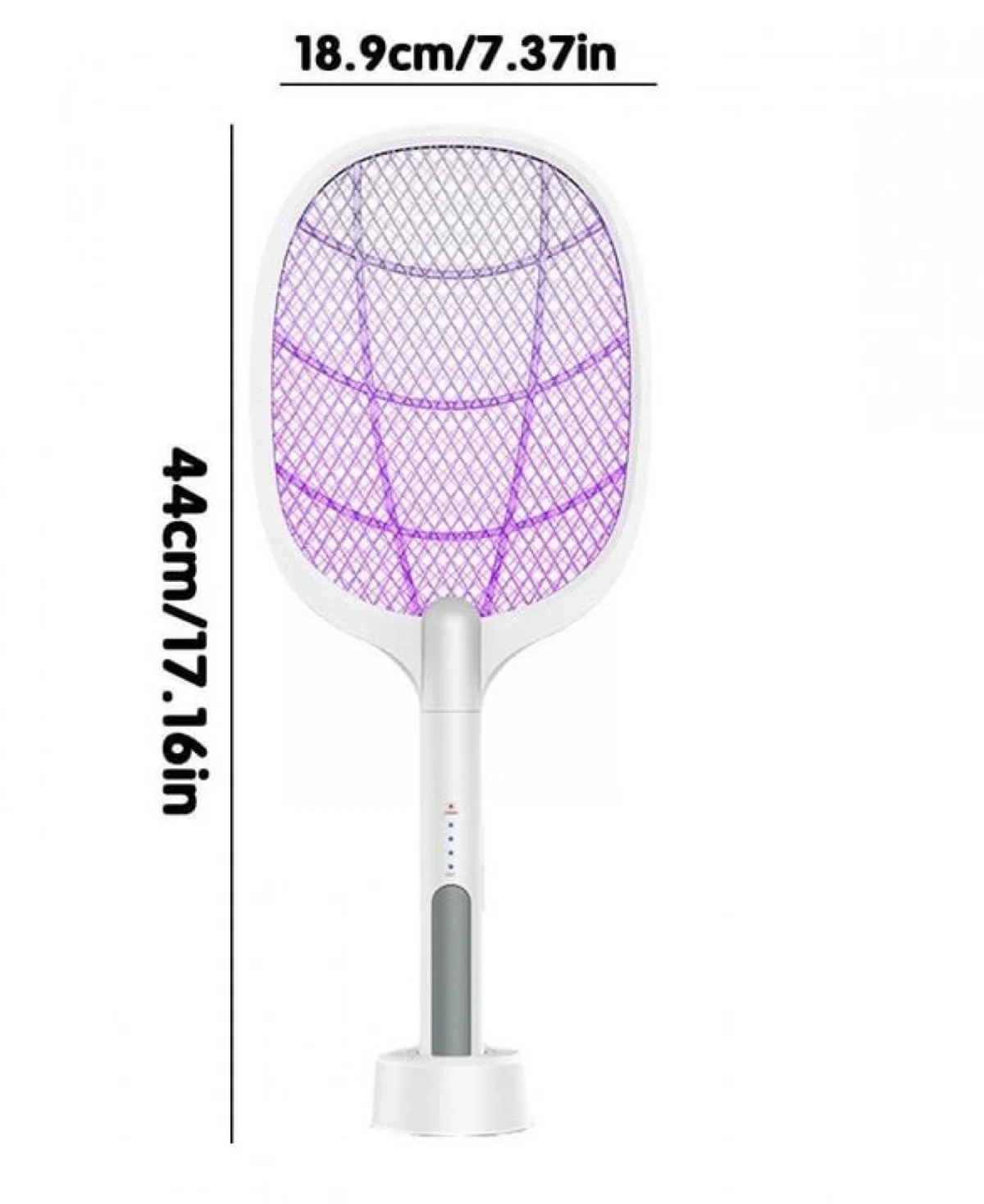 Ηλεκτρική Eπαναφορτιζόμενη Ρακέτα Εντόμων Hoomei HM-1602