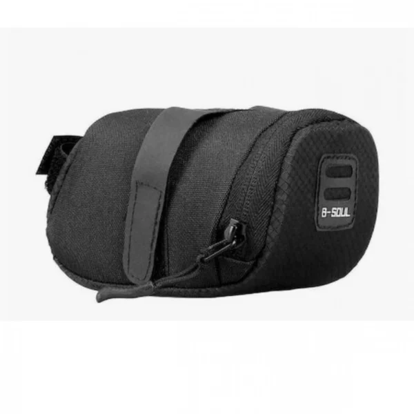 B-Soul Αδιάβροχο Τσαντάκι Σέλας Ποδηλάτου Μαύρο BIKE-0004