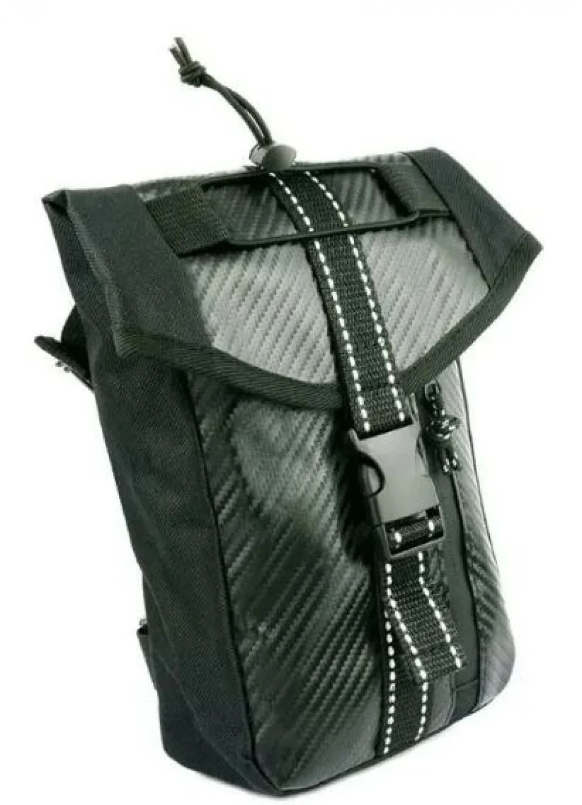 Αδιάβροχη Τσάντα Μέσης/Ποδιού Carbon - Μαύρο