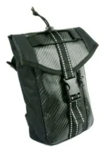 Αδιάβροχη Τσάντα Μέσης/Ποδιού Carbon - Μαύρο