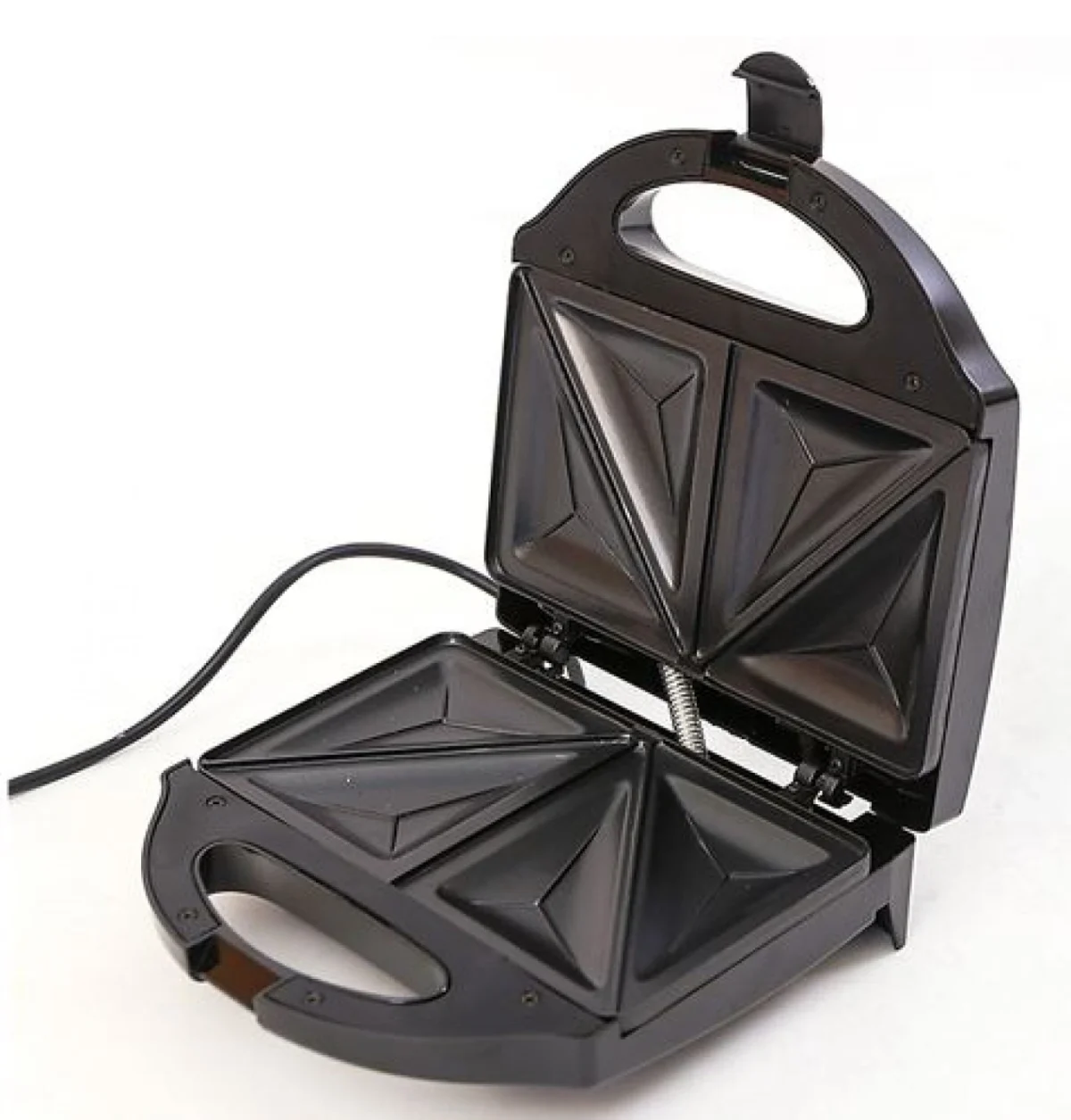 Τοστιέρα με 3 Διαφορέτικες Αποσπώμενες Πλάκες για 2 Τοστ 750W Hoomei HM-5860S