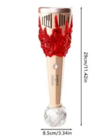 Συσκευή για Φυσαλίδες-Μπουρμπουλήθρες σε Σχήμα Πυρσού με Φως και Μουσική