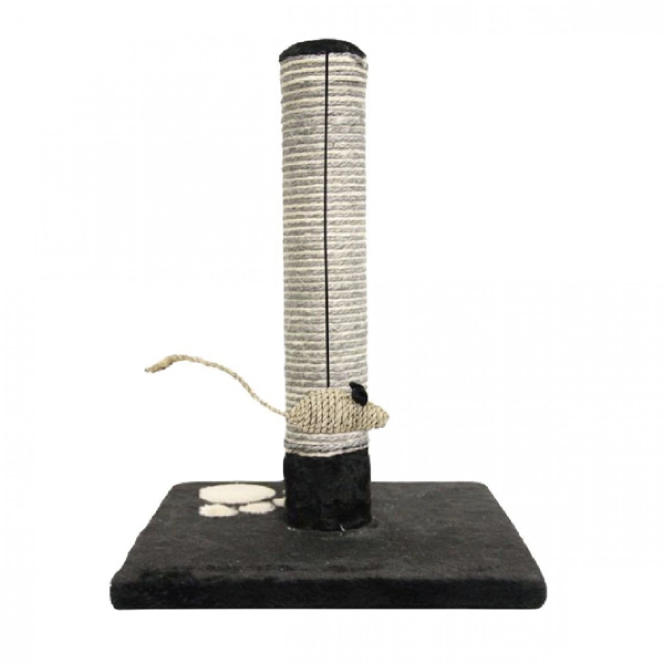 Ονυχοδρόμιο Γάτας Βελούδινο Με Στύλο με Σχοινί Σιζάλ 30x30x45εκ Ονυχοδρόμιο Γάτας Βελούδινο Με Στύλο με Σχοινί Σιζάλ 30x30x45εκ