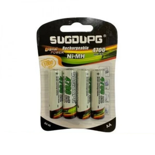 Επαναφορτιζόμενη μπαταρία ΑAΑ JIYI Νi-MH 1,2V - 2800mAh - 4 τεμάχια
