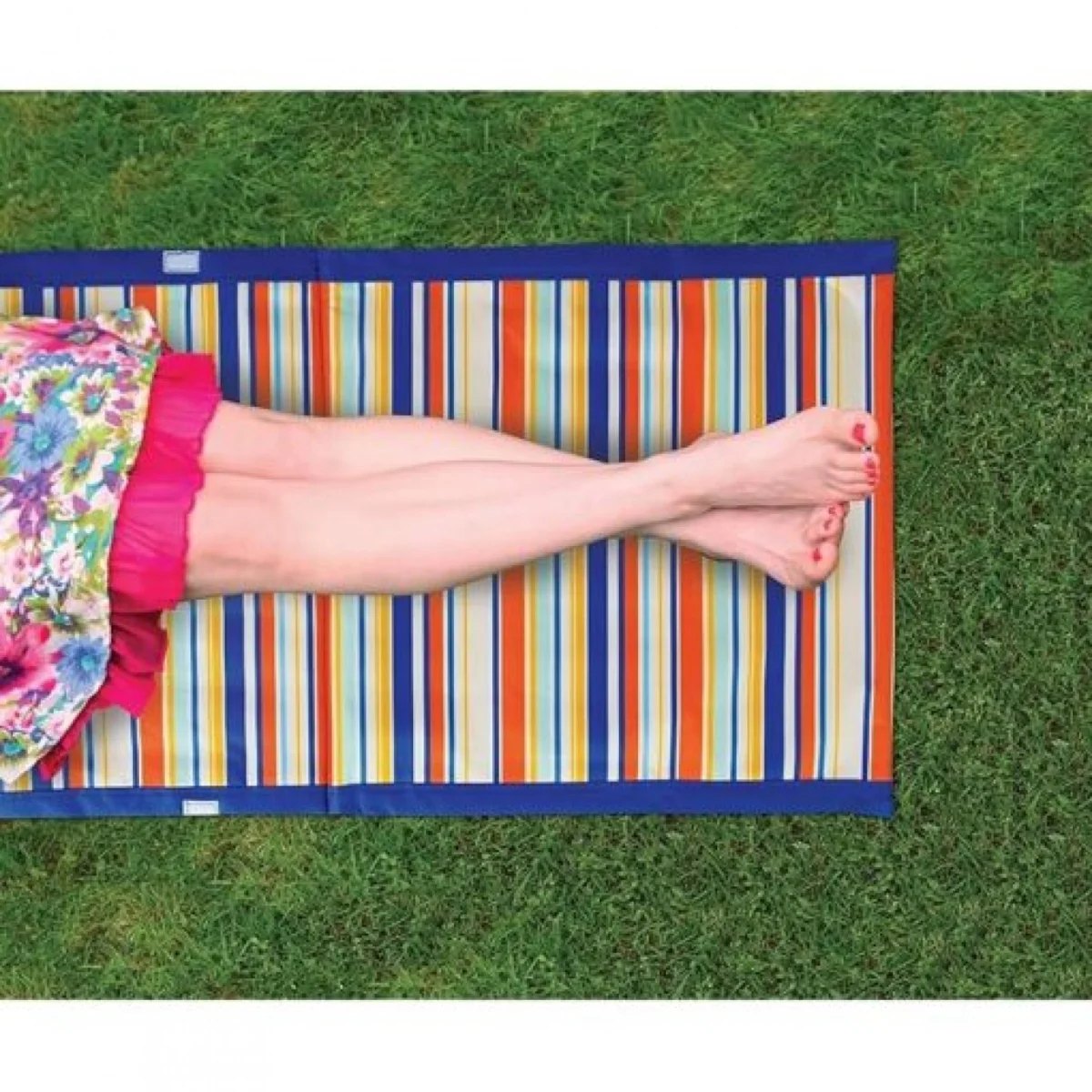 Φορητή Πτυσσόμενη Ξαπλώστρα Παραλίας 53,34x6,35cm