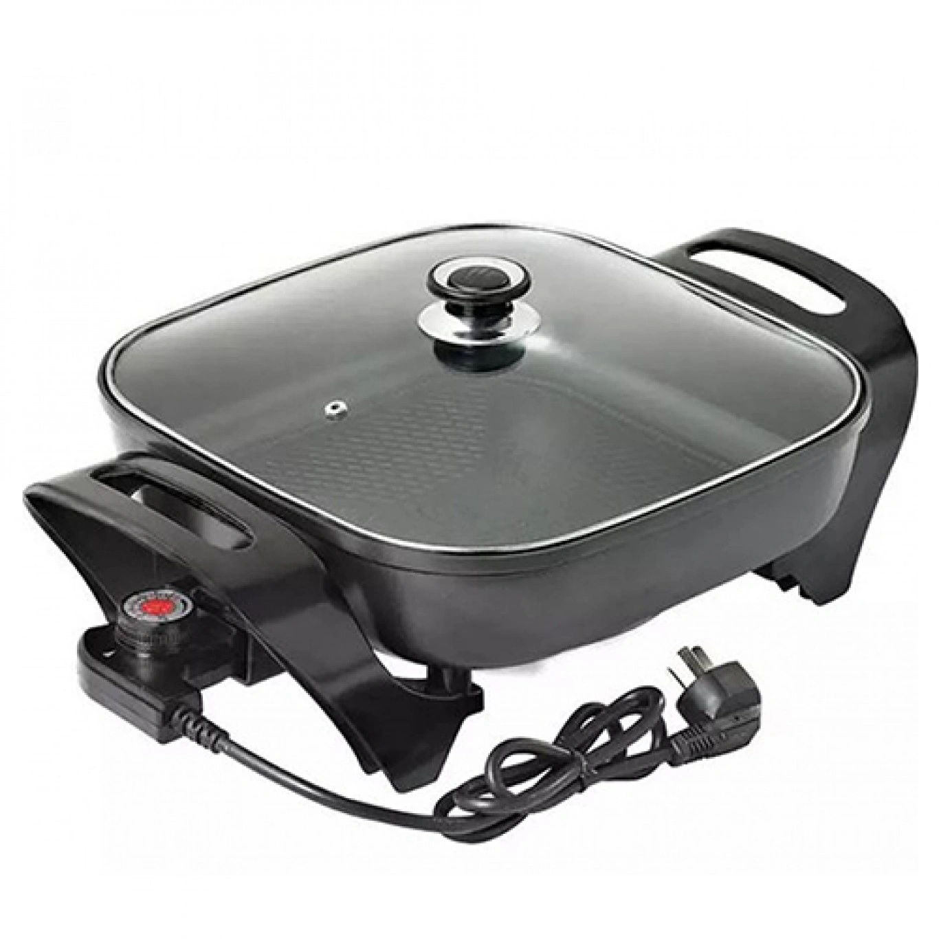 Ηλεκτρικό Αντικολλητικό Τηγάνι 1500W με Ρυθμιζόμενο Θερμοστάτη Sokany SK-2005 Ηλεκτρικό Αντικολλητικό Τηγάνι 1500W με Ρυθμιζόμενο Θερμοστάτη Sokany SK-2005