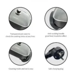 Ηλεκτρικό Αντικολλητικό Τηγάνι 1500W με Ρυθμιζόμενο Θερμοστάτη Sokany SK-2005